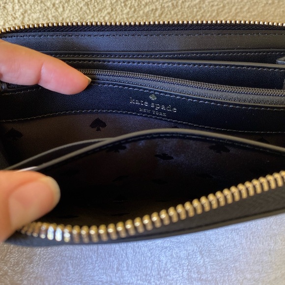 SOLD! NWT 2PCS Kate Spade Tote & Wallet Black - Picture 13 of 17